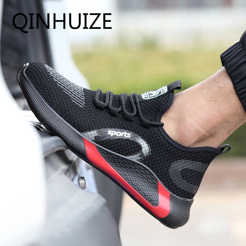 lightweight safety shoes men's anti-smashing and puncture-proof work safety boots site comfortable and casual non-slip safety shoes