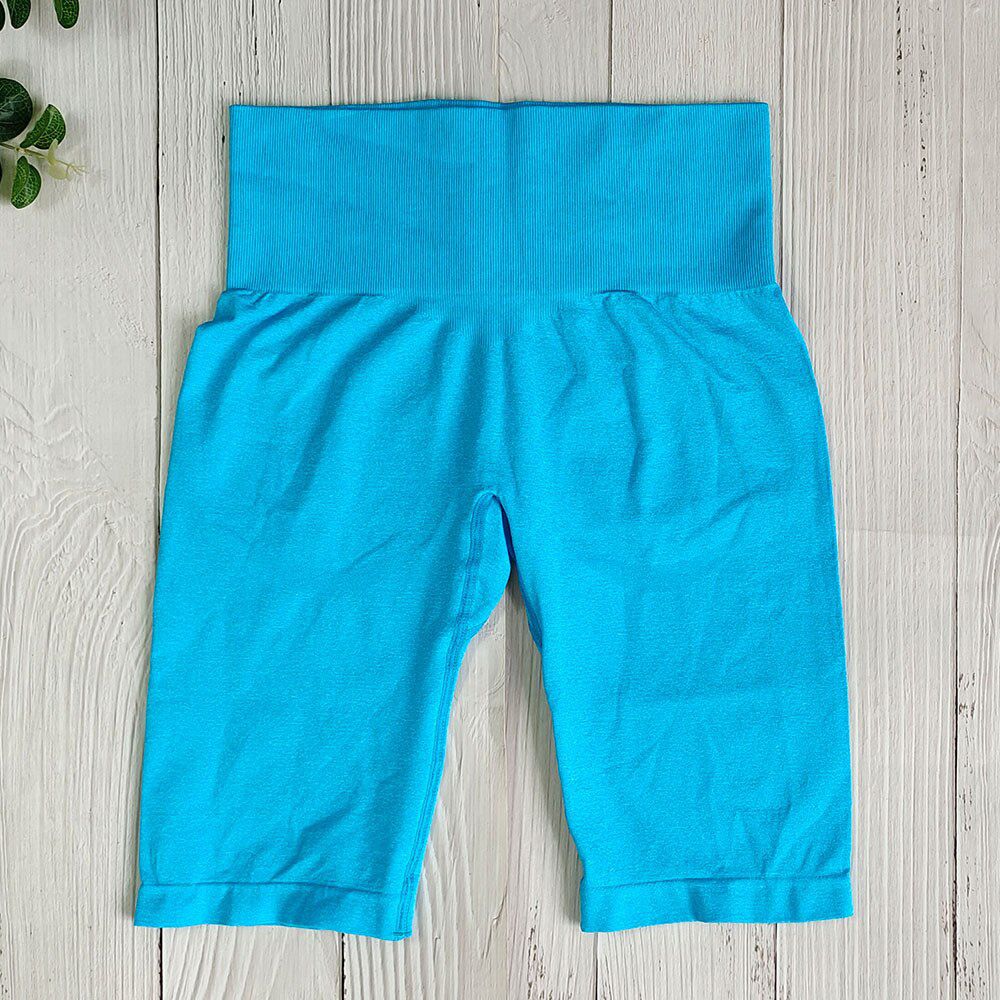 Push Up Shorts Sport Seamless Gym Shorts Women High Waist Tummy Control Yoga Workout Shorts Soft Fitness Running Sport Leggings