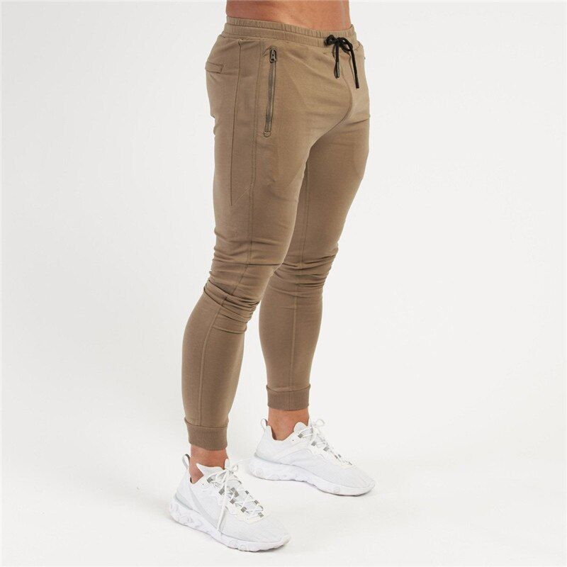 Jogger Streetwear Fall Fashion Men's Clothing Cotton Workwear Casual Pants Fitness Workout Sweatpants Foot Pants