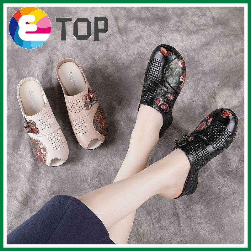 Wedge Sandals For Women Slippers For Women Rubber Shoes For Women Platform Sandals Work Leather Shoes New 060207