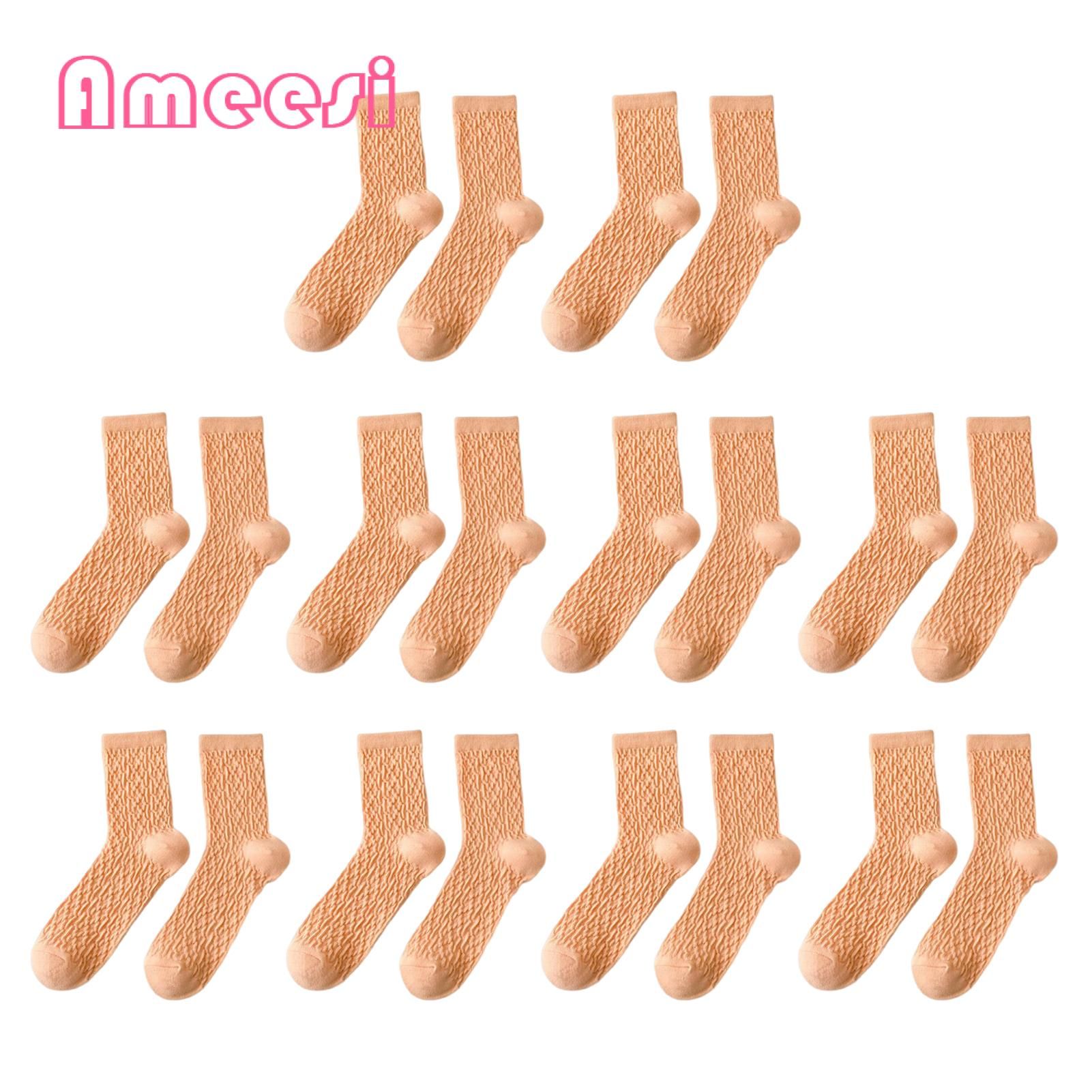 Ameesi Lady Stocking Solid Color Candy Color Regular Fit Stockings