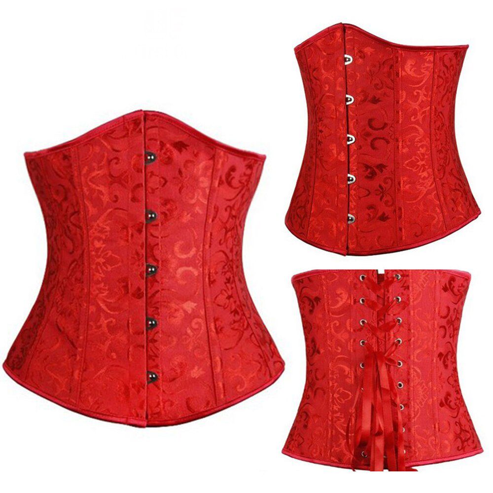 Woman Sexy Corset UnderS-6XL Plus Size Waist  Corsets Top Body Shaper Slimming Tight Lacing Steampunk Corsets