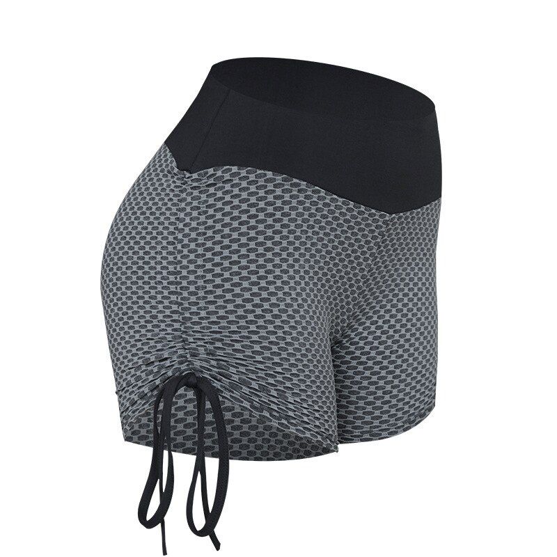 Women Shorts Yoga Sports Skinny Fitness High Waist Bandage Push Up Workout Shorts Joggings Solid Seamless Quick Dry Shorts