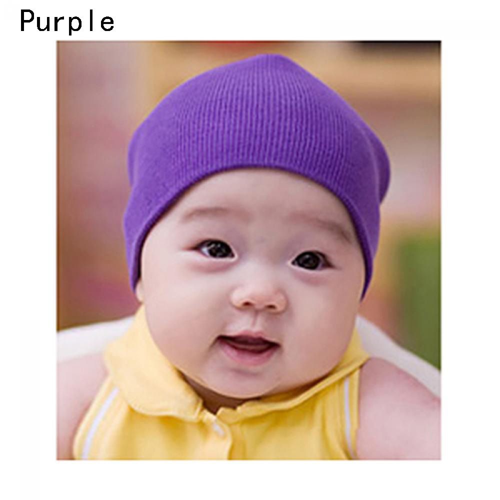 【ALLGOOD】1pc Cute Baby Hat Beanie Boy Girl Soft Hat Winter Warm Knitted Crochet Cap