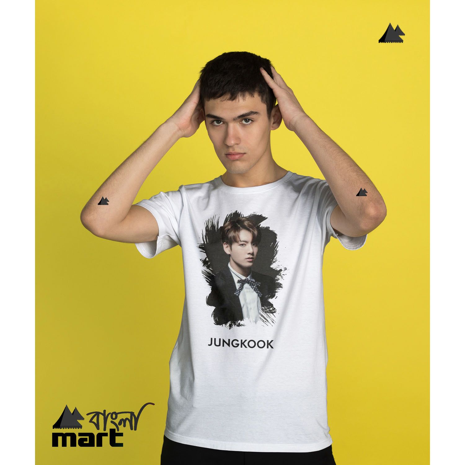 BTS All Member's Menz & Women's Round Neck Half Sleeve Tshirt - Tshirt