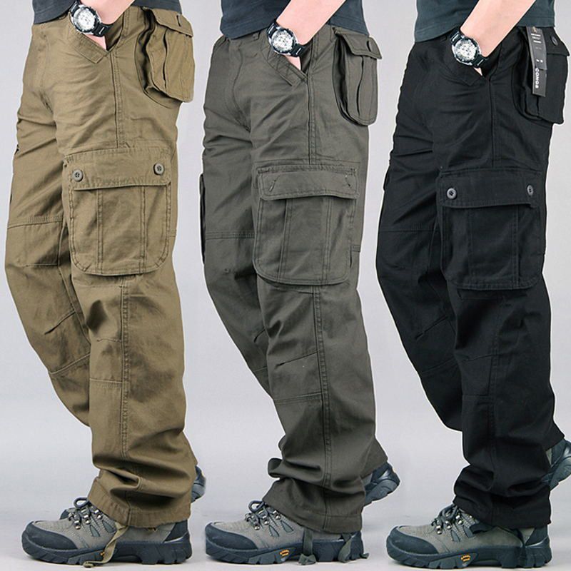 Men's Cargo Pants lightweight Breathable Quick Dry 2019 Summer Male Casual   Trousers  Waterproof Plus Size
