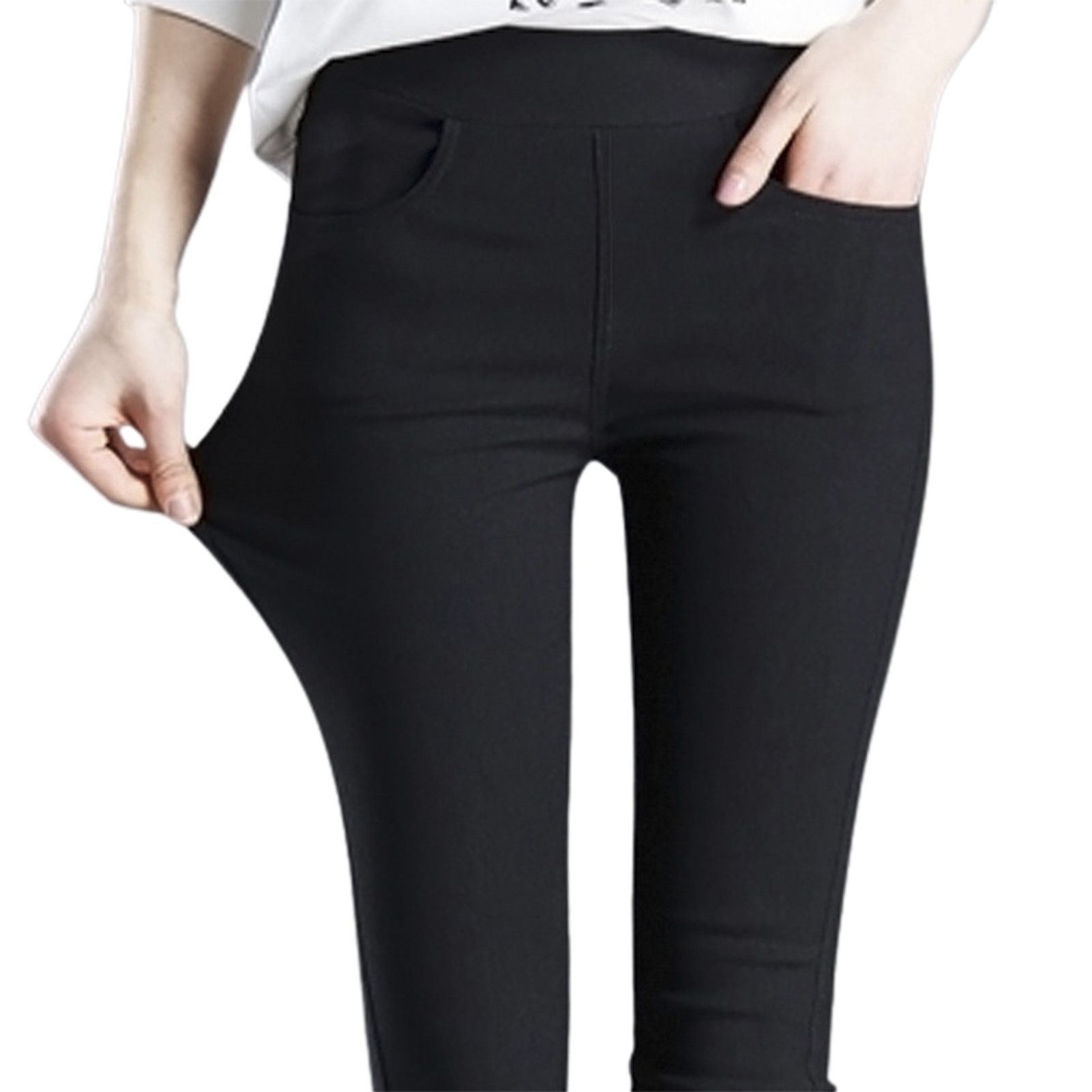 Pant Soft Fashion Autumn Winter Thick Skinny Pencil Pants