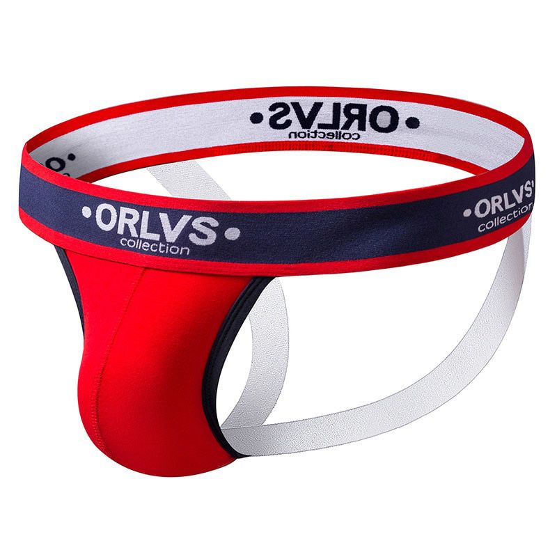 Mens Panties Sexy male Men Jockstrap Briefs Gay Slip Homme Cotton Underpants Thongs Strings  tanga  Pouch  Jocks