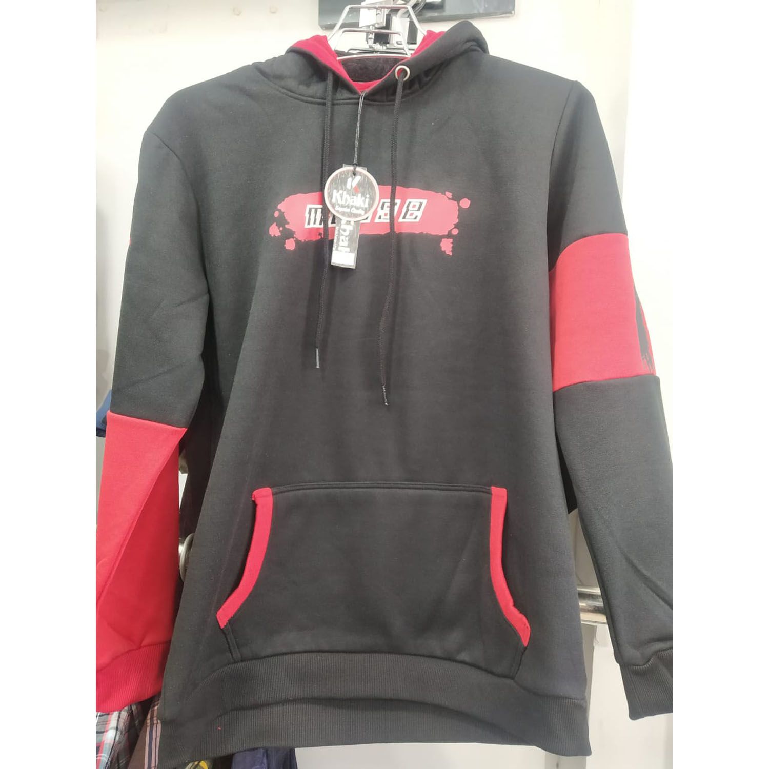 Men's Logo-Print Fleece Hoodie