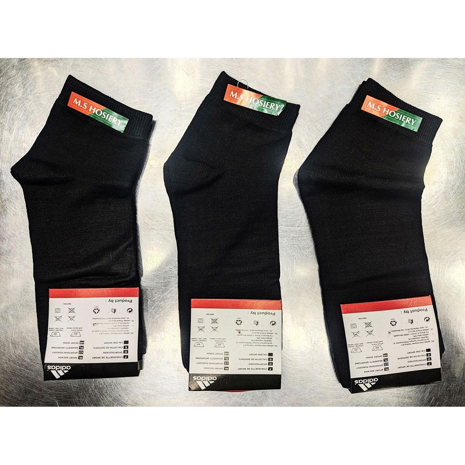 Cotton and Nylon Socks for Men 03 Pair..