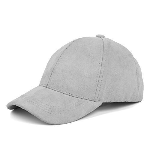 High-quality Suede Baseball Cap Women Casquette Brim Caps Bones Hop Hats Men Gorras