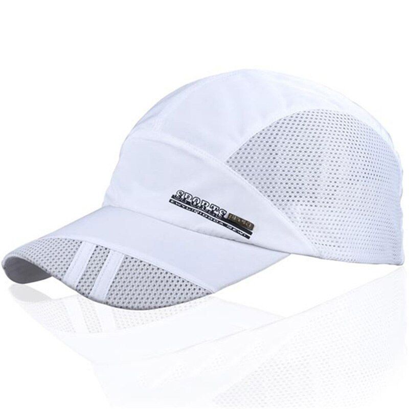 Fashion Mens Summer Outdoor Sport Baseball Hat Running Visor Cap Hot Popular 2019 Quick Dry Mesh Cap 6 Gorras