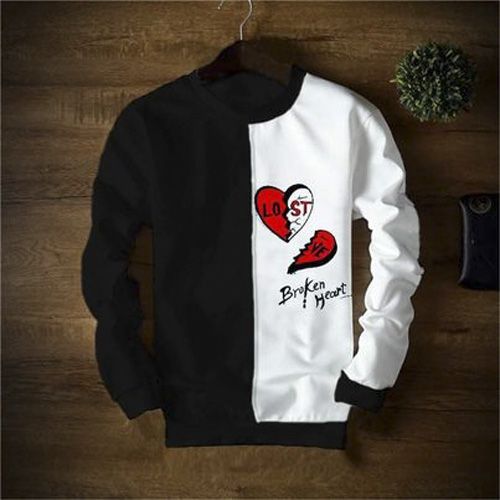 Stylish Cotton Full Sleeve T Shirt For Men - Tshirt For Men - T Shirt For Man - গেঞ্জি ছেলেদের