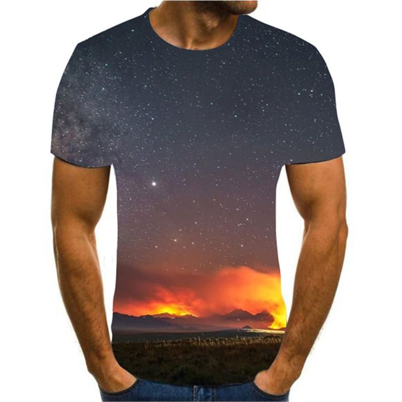 2021 3D Funny T Shirt Men Clothing Psychedelic Print Casual Short Sleeve T Shirt Hop 3d style Mens Streetwear t shirt men