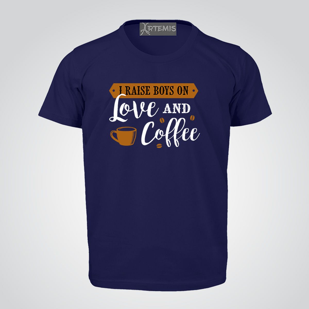 Raise On Coffee - Premium Unisex/ Men T-shirt By Artemis