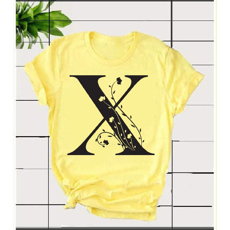 Alphabet Letter "X" T-Shirt