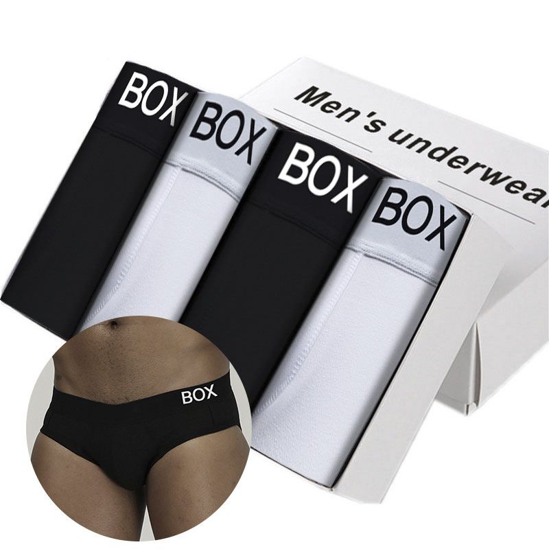 4Pcs/lot Men Briefs Cotton Sexy Men Jockstrap Breathable Slip Briefs Men  Gay Man's Men Underpants