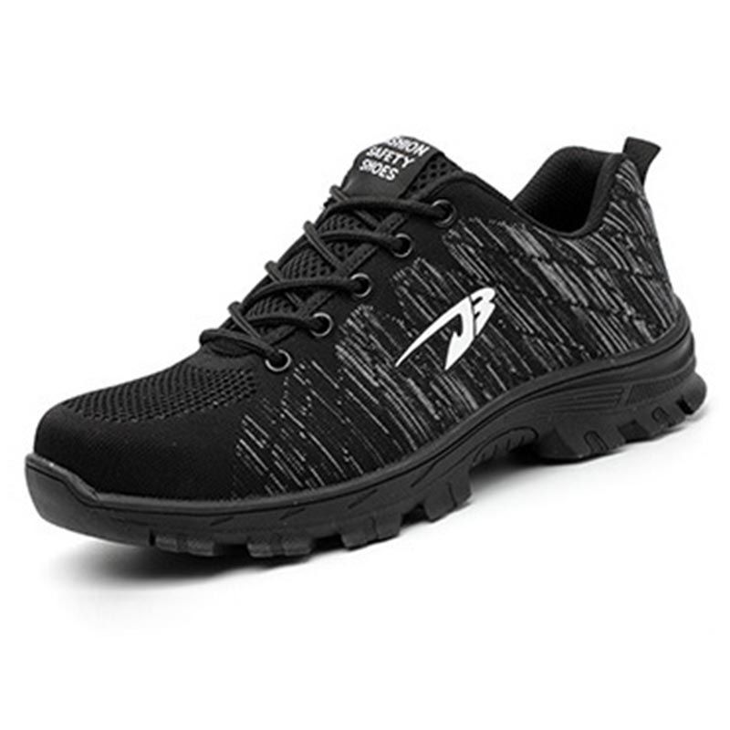 Mesh Outdoor Mens Industrial & Construction Steel Toe Work Shoes Men Military Army Safety