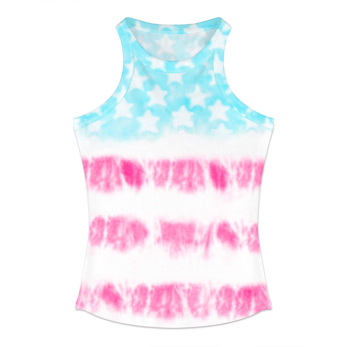 Women’s Mixed Color Slim Vest, Sleeveless O Neck Sexy Fit Versatile Bottoming Top