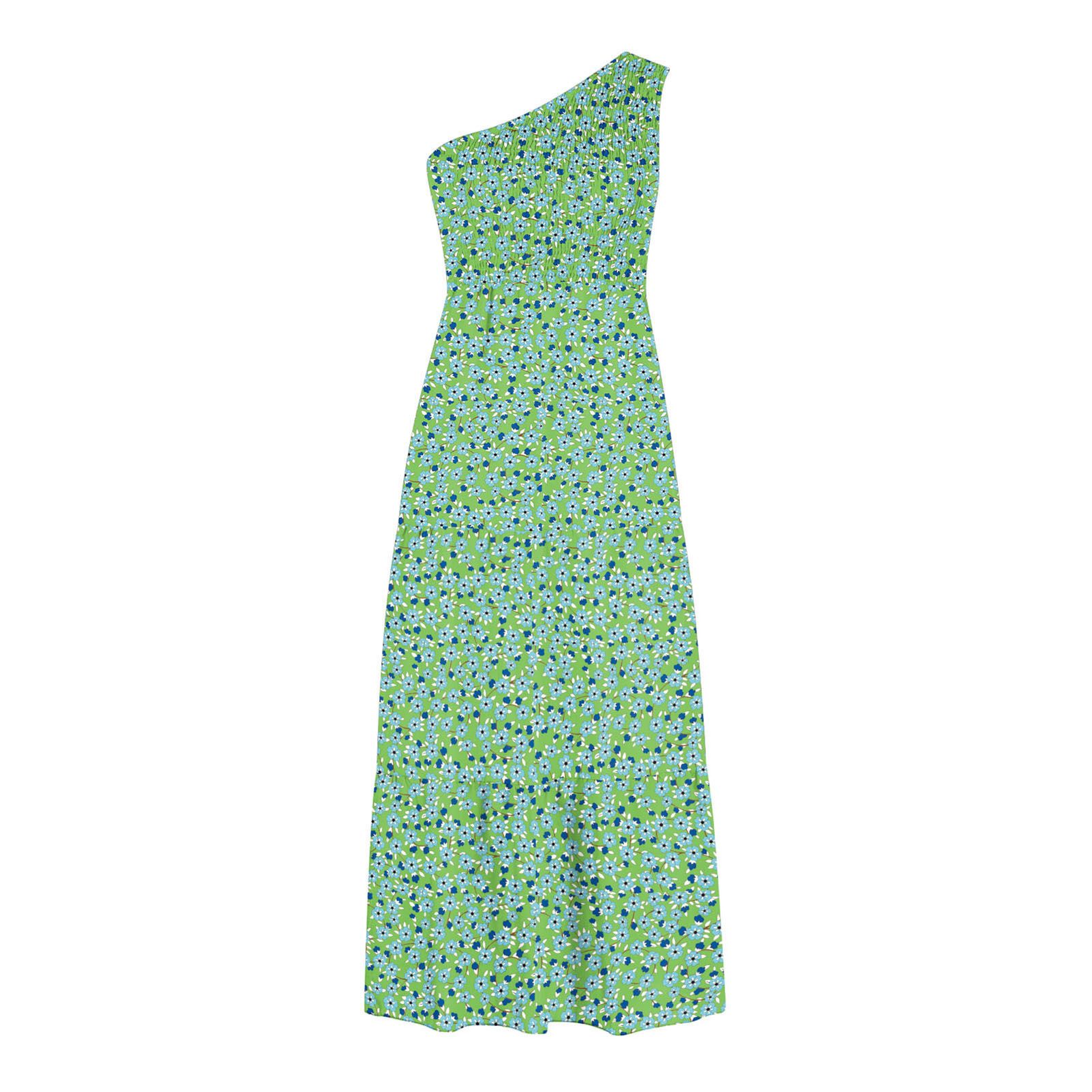 Amamia Summer Dress Lightweight Floral Print Sleeveless Womendi Dress