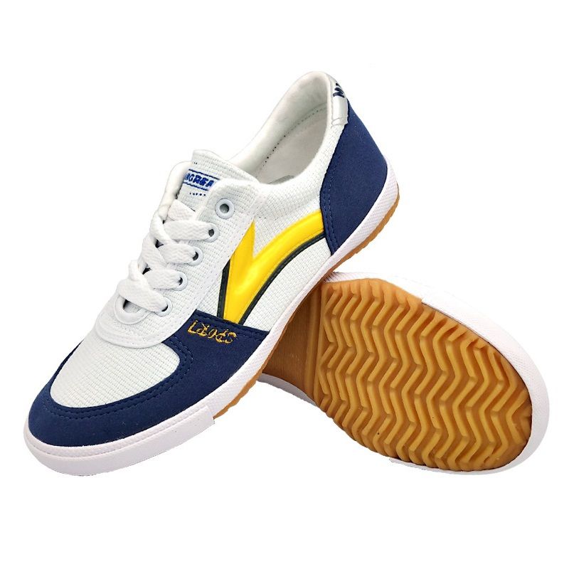 Recreational Sports Training Sneakers Tendon-Soled Antiskid Canvas Shoes