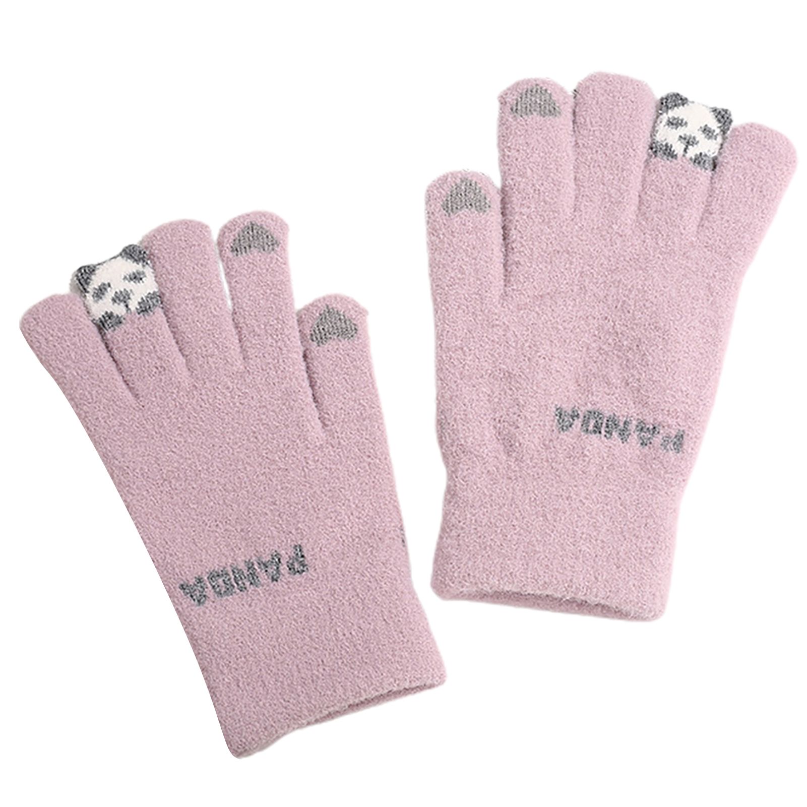 Women Touchscreen Gloves Easy Care All Match Women Winter Gloves