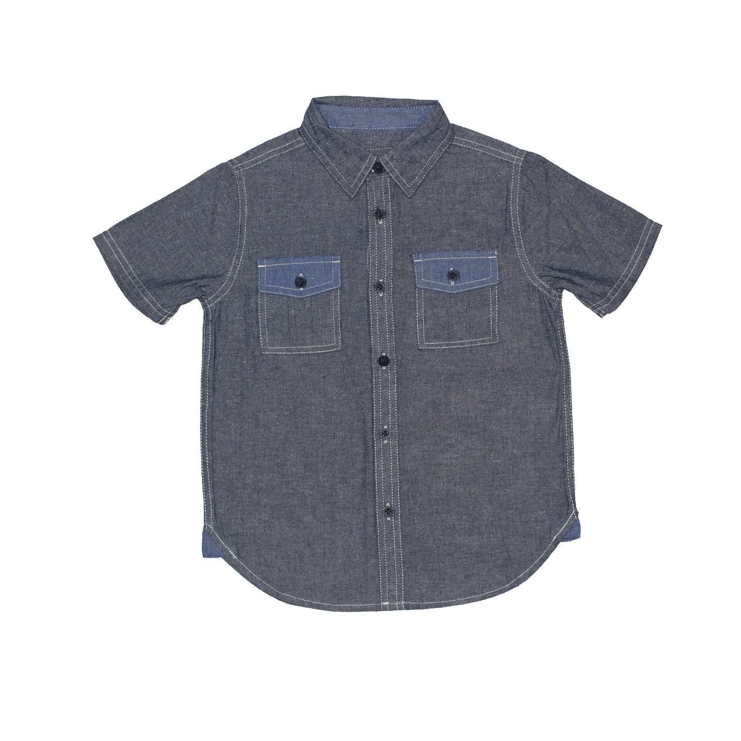 (HAVEit360) Boys 100% Cotton Fabric Full Sleeve Shirt