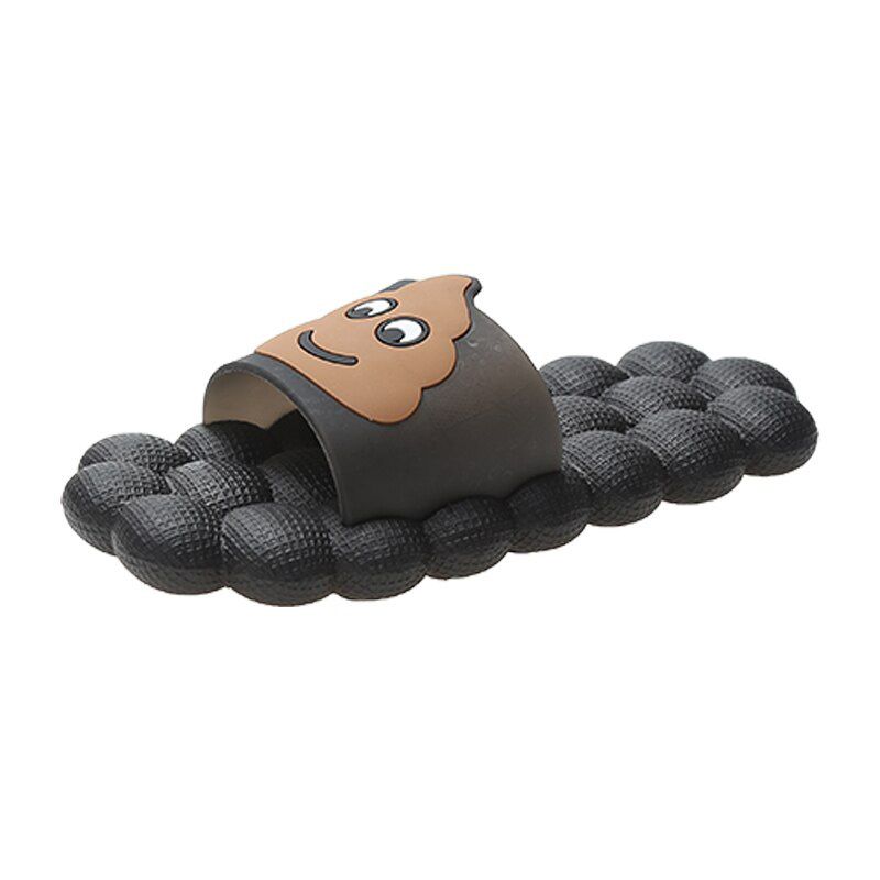 Massage Slippers Women Bubble Flat Flip-flops Female Non-slip Indoor Home Slides Woman EVA Soft Couples Shoes Cartoon Slippers