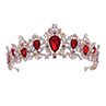 Shiny Rhinestone Crown Tiara Headband Women Princess Bride Jewelry Headwear