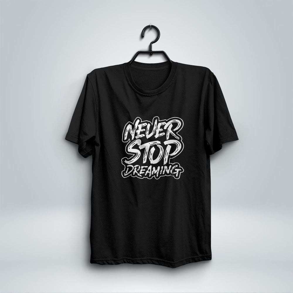 Never Stop Dreaming Premium T-Shirts For Men - Genji