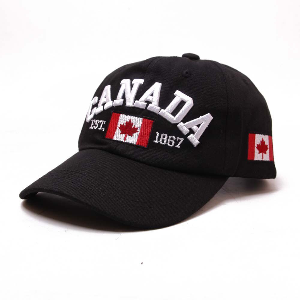 Hatlander brand Canada embroidery baseball cotton gorra snapback curved dad hat leisure outdoor women men sports cap