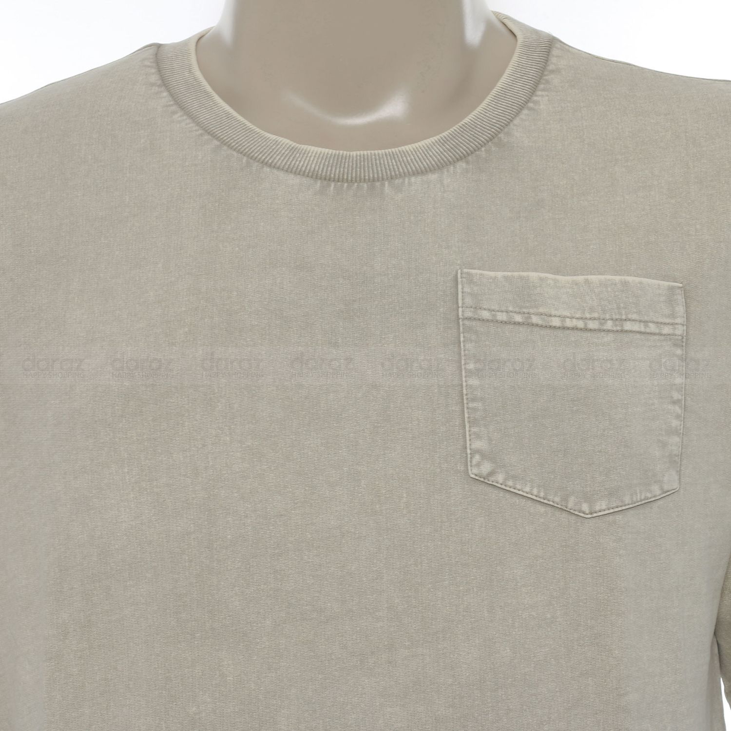 Premium quality washed fashionable full sleeve T shirt for men