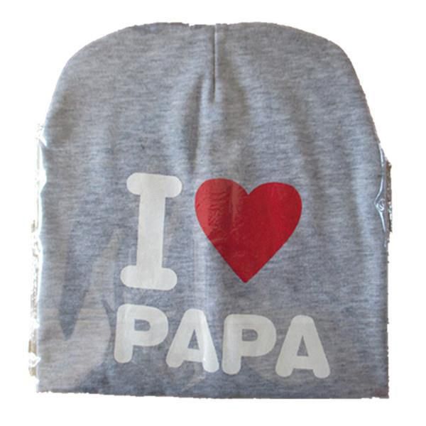 EFINNY Baby Caps Cotton Children Hats Beanies Cap Toddler Boys Girls I love Mom Dad Cap