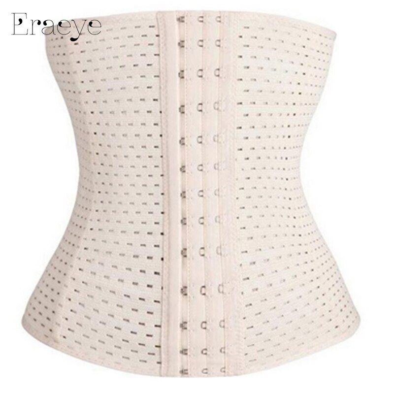 Women's Waist Trainer Shapers Adjustment Abdomen Slimming Steel Corset Slimming Modeling Strap Belt Body Shapers