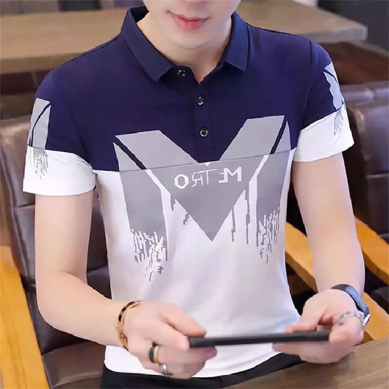 Men's Stylish Polo Half Sleeve T-Shirt