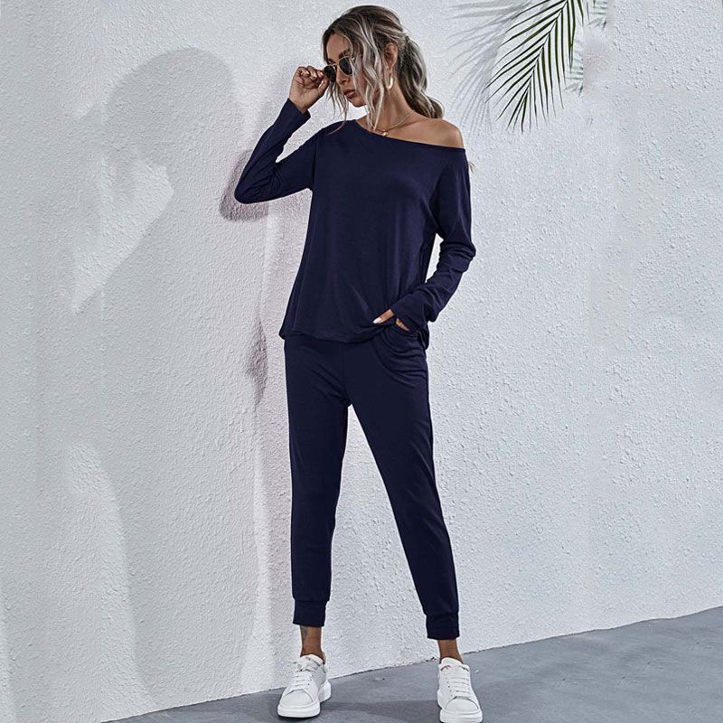 Autumn Loungewear Women Pajama Set Lounge Wear Set Homewear Ladies Sleepwear Sleep Wear Pjs Women