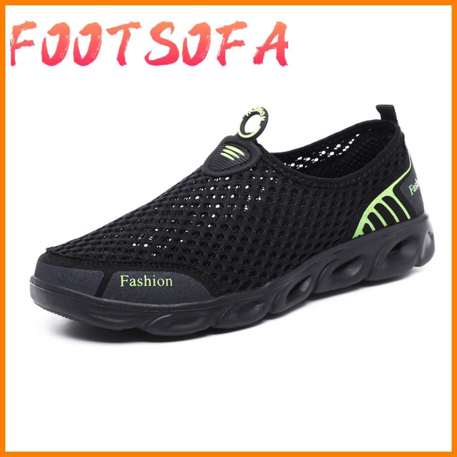 Women Shoes Summer Air Mesh Sport Aqua Shoes Outdoor Women's Quick Dry Water Shoes Sneakers unisex running shoes plus size