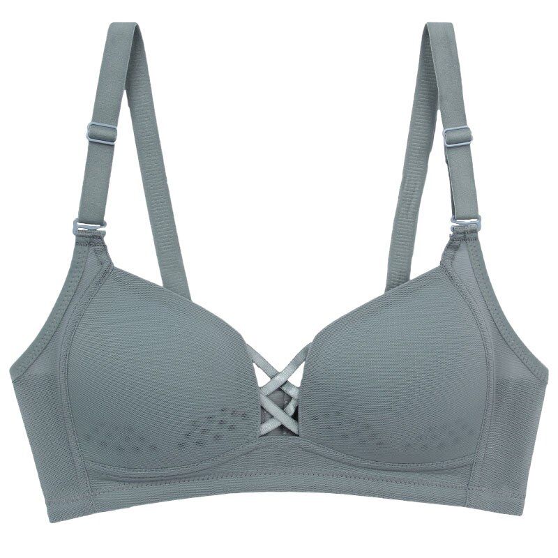 Women's bra breathable  push-up ladies bra