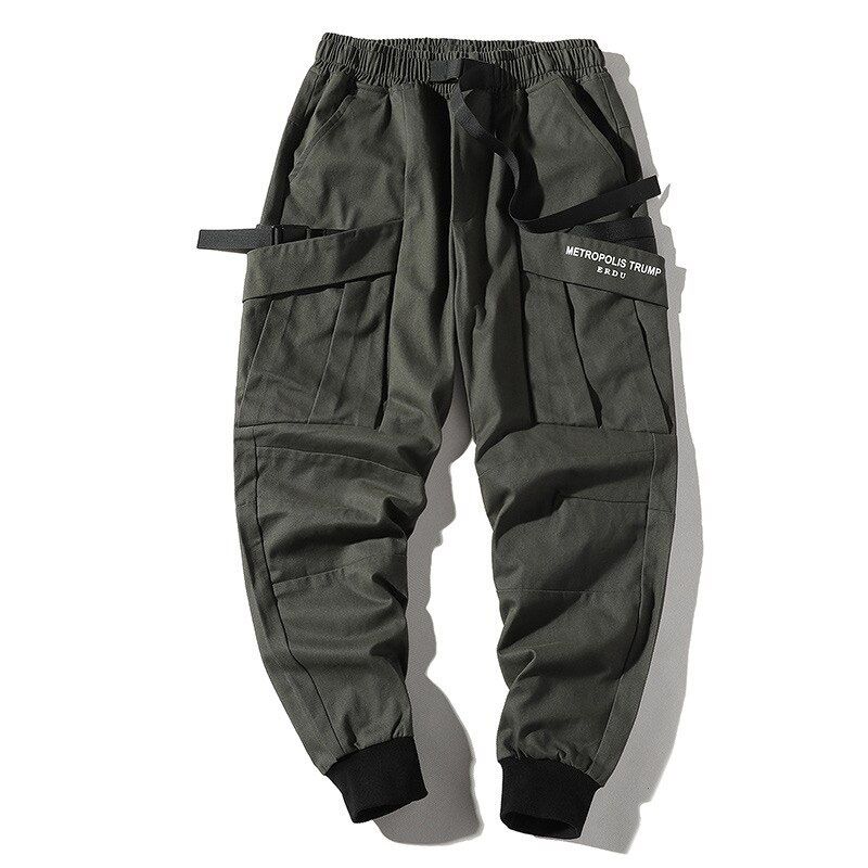 Men's Harem Pants Street Style Trends Cargo Trousers Joggers Kan  Hop Clothes Fashion Jnese Streetwear Pants Male