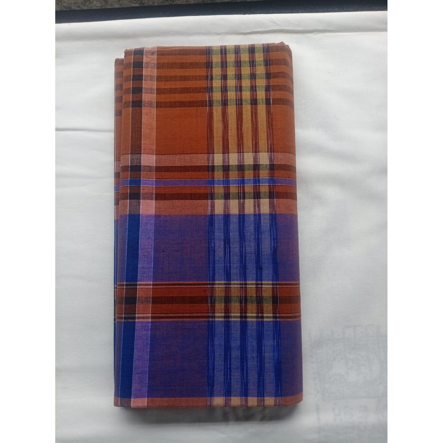 Men's 100% Cotton, Comfortable Traditional Lungi 5 hands
