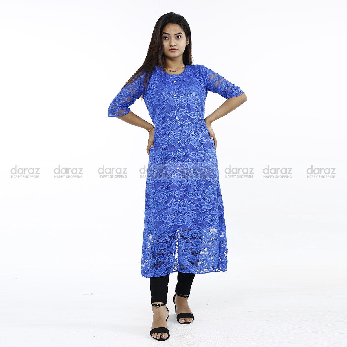 Readymade Stylish Hot Gown For Girls Long Net Gown (1 Pcs) ShadaMon Shop (New)