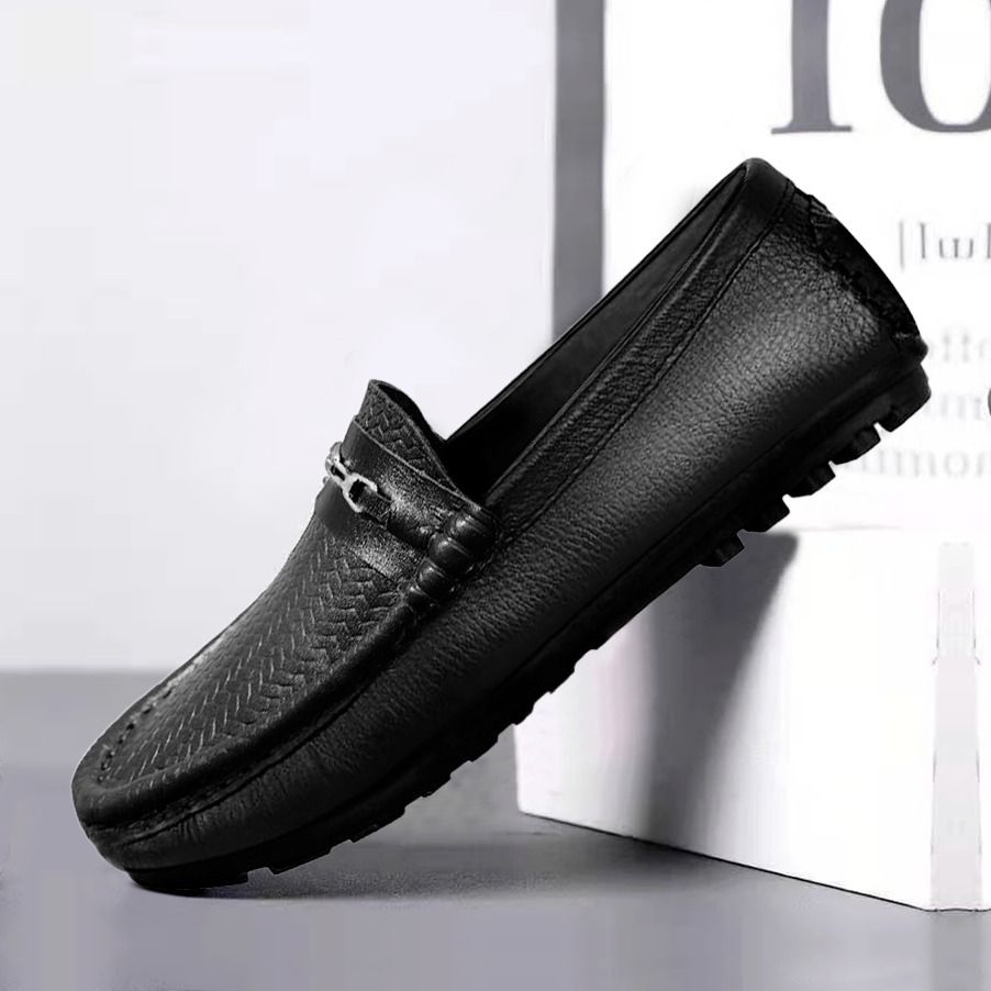 Smart Style Lock Leather Loafer Men's SB-S153
