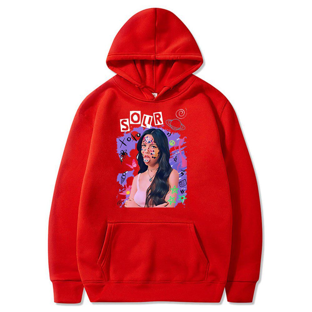 p Anime Olivia Rodrigo Comfortable Clothes Classic Casual Design Oversize Fashion Long Sleeve Cotton Hoodies
