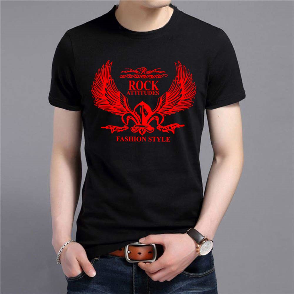 Daraz Buy Rock Desing Exclusive Fashionable Short Sleeve t shirt for Men