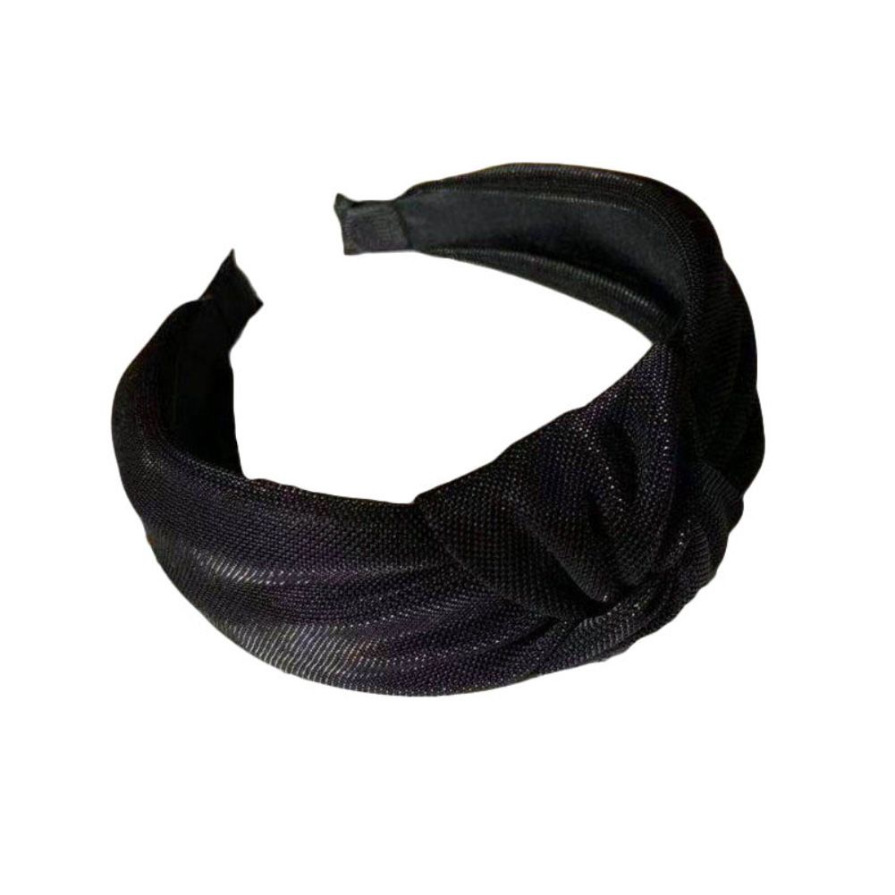 Fashion Women Wide Knotted Bow Tie Headband Hair Band Face Washing Accessory