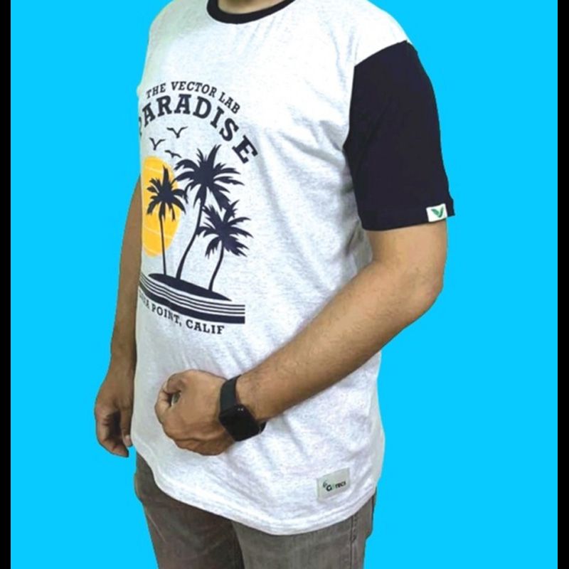 Fashionable Men's Half Sleeves Printed T-Shirt