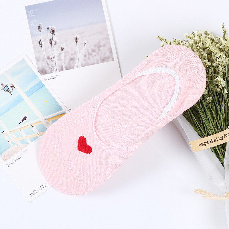 Womens Cotton Antiskid Invisible Liner Socks Elastic Comfy Female Ankle Boat Low Cut Hollow Out Breathable Short Socks