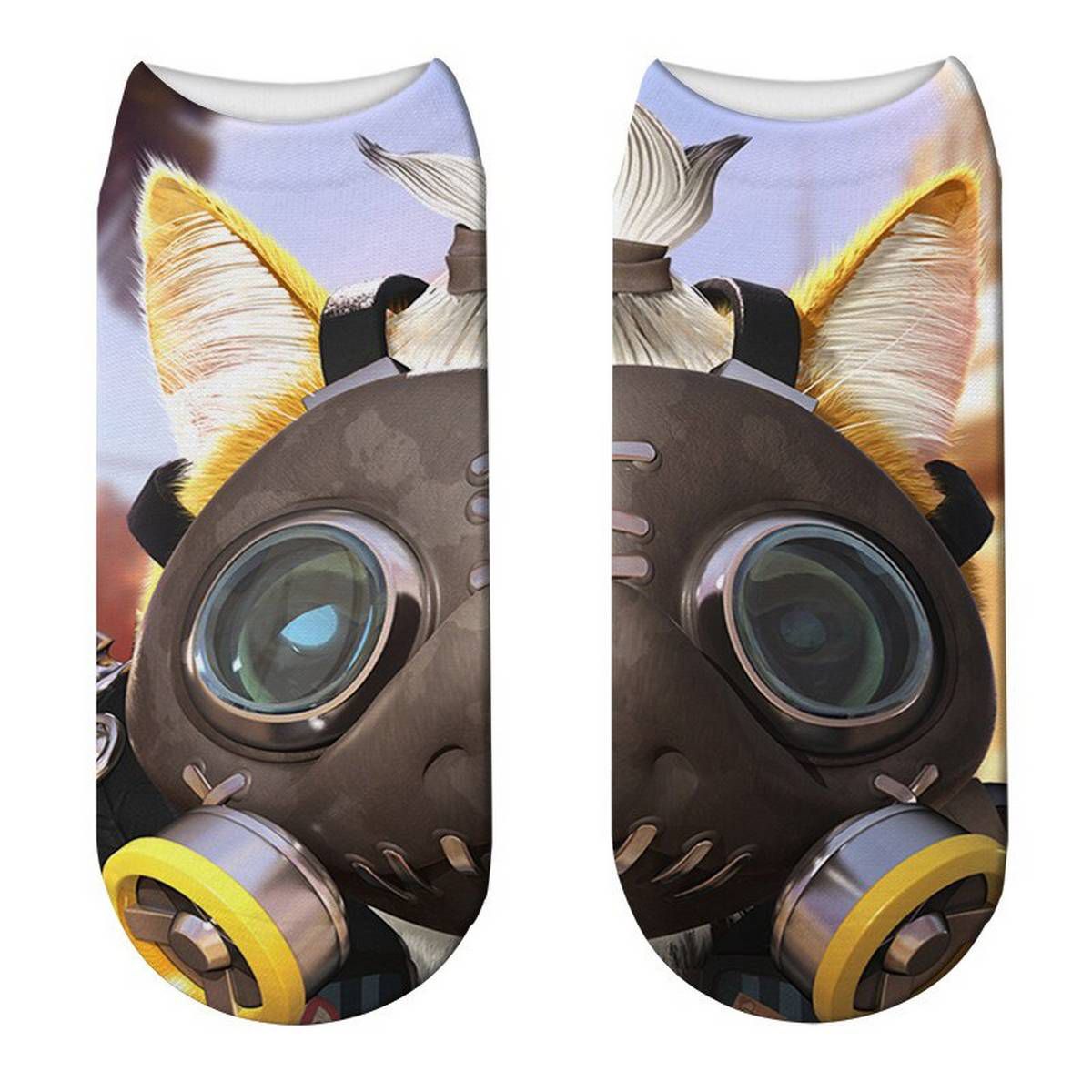 3D Printed Cartoon Cute Pokemon Cat Socks For Women Happy Creative Design Funny Low Ankle Unisex Cotton Socks Christmas Gift