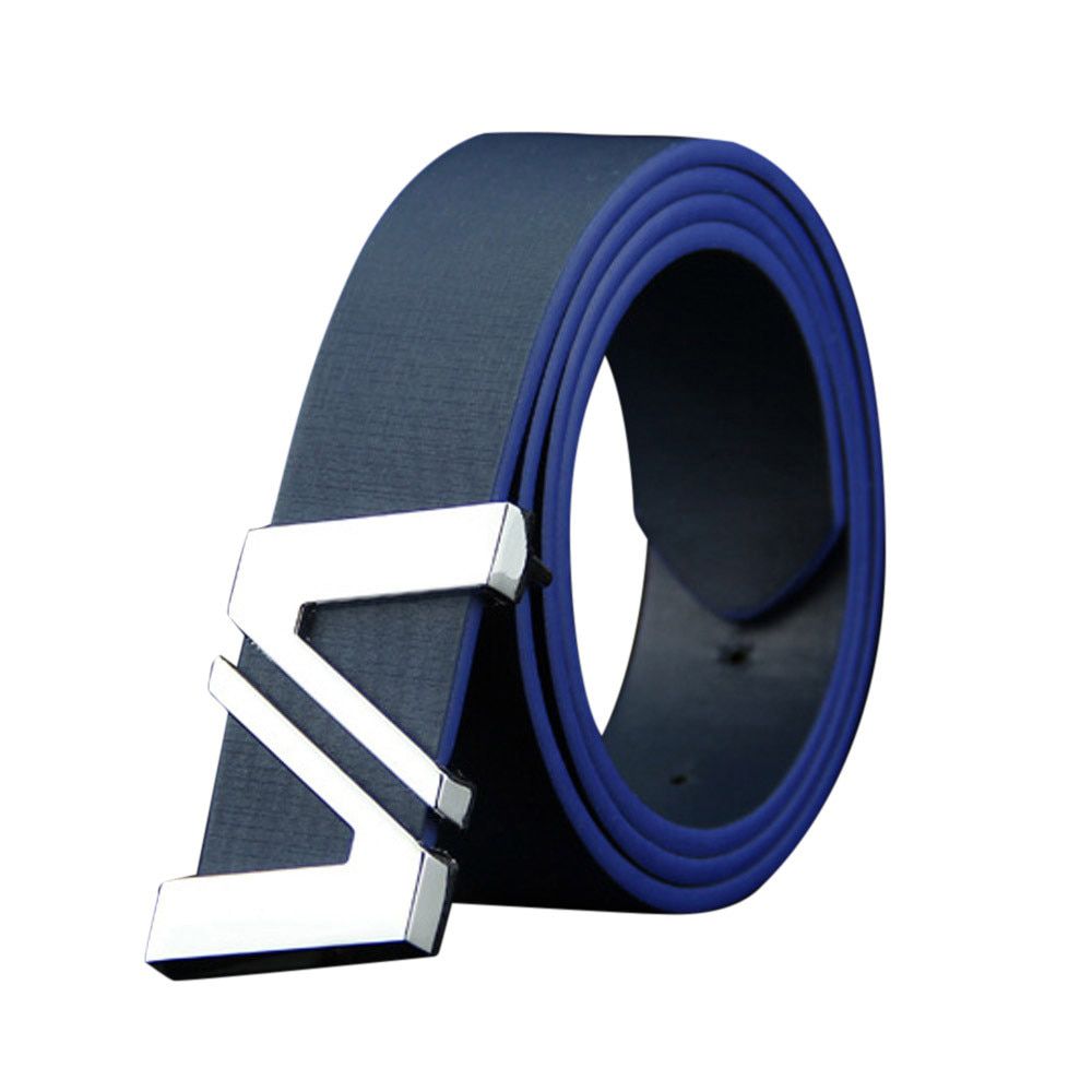 Luxury Designer Belts For Jeans Mens Leather Smooth Girdle Buckle Waistband Leisure Belt Strap Fashion Students Simple New