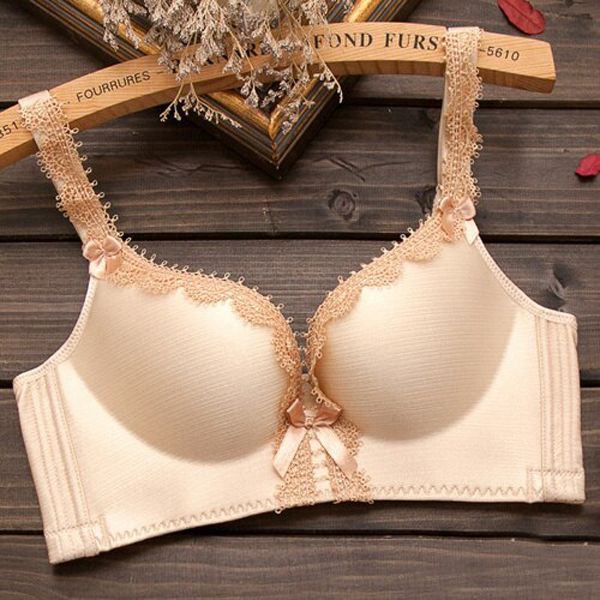 Seamless Women Bra  One-Piece  Push Up Bra Lace Bralette Adjusted  Lingerie Plus Size C Cup Intimates Female Bra Tops lingerie